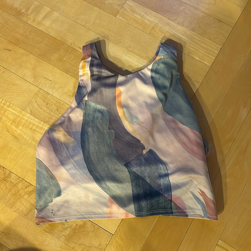 Athleta High Neck Tank/Sports bra